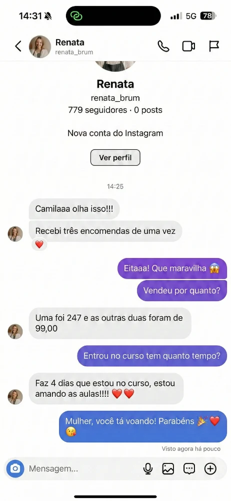 Depoimento de aluna 2